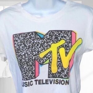 MTV Graphic White T-Shirt
